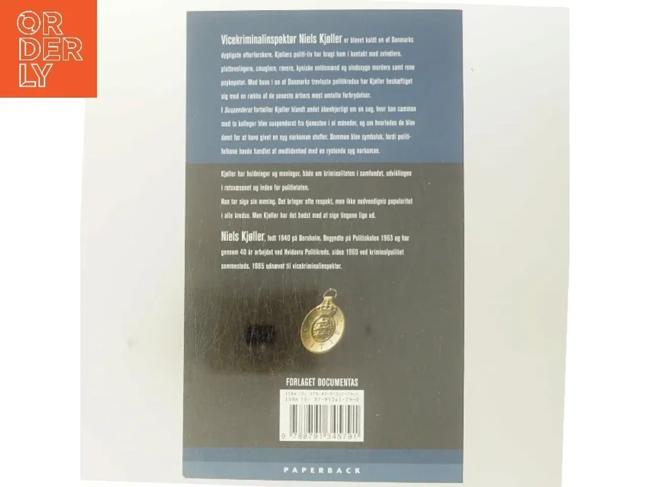 Billede 3 - Suspenderet : et politi-liv blandt mordere og røvere af Niels Kjøller (Bog)