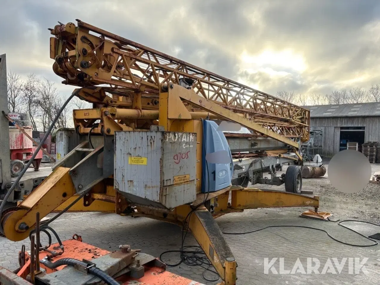 Billede 10 - Semimobilkran Potain Igo 50