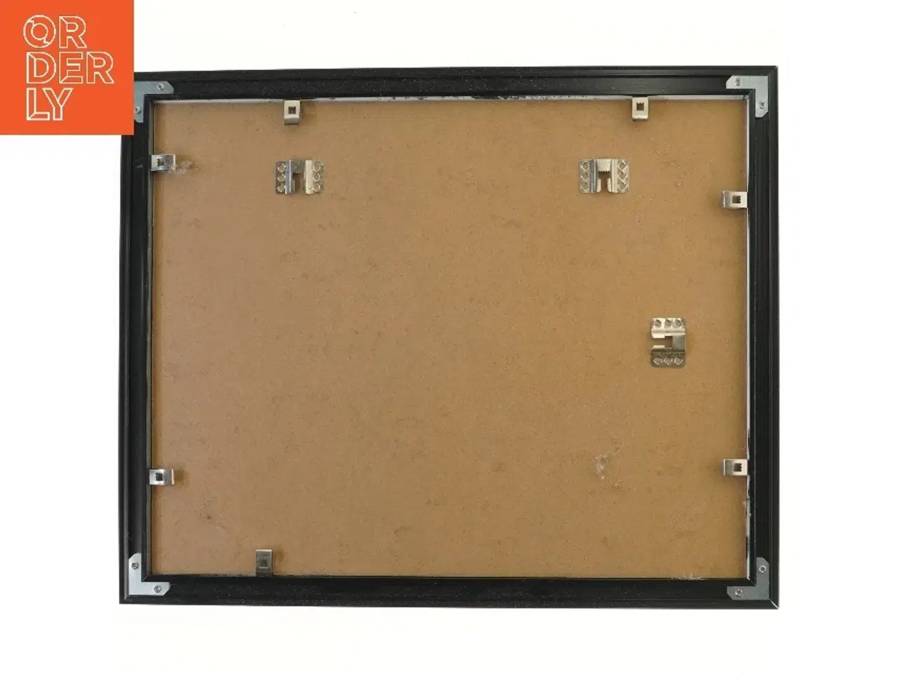 Billede 2 - Abstrakt maleri med ramme (str. 55x45 cm)