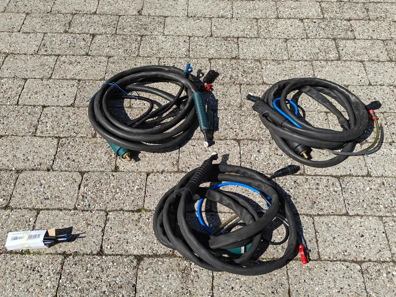 Billede 2 - 3 stk. Migatronic TIG slanger 4 m vandkølet m tilb