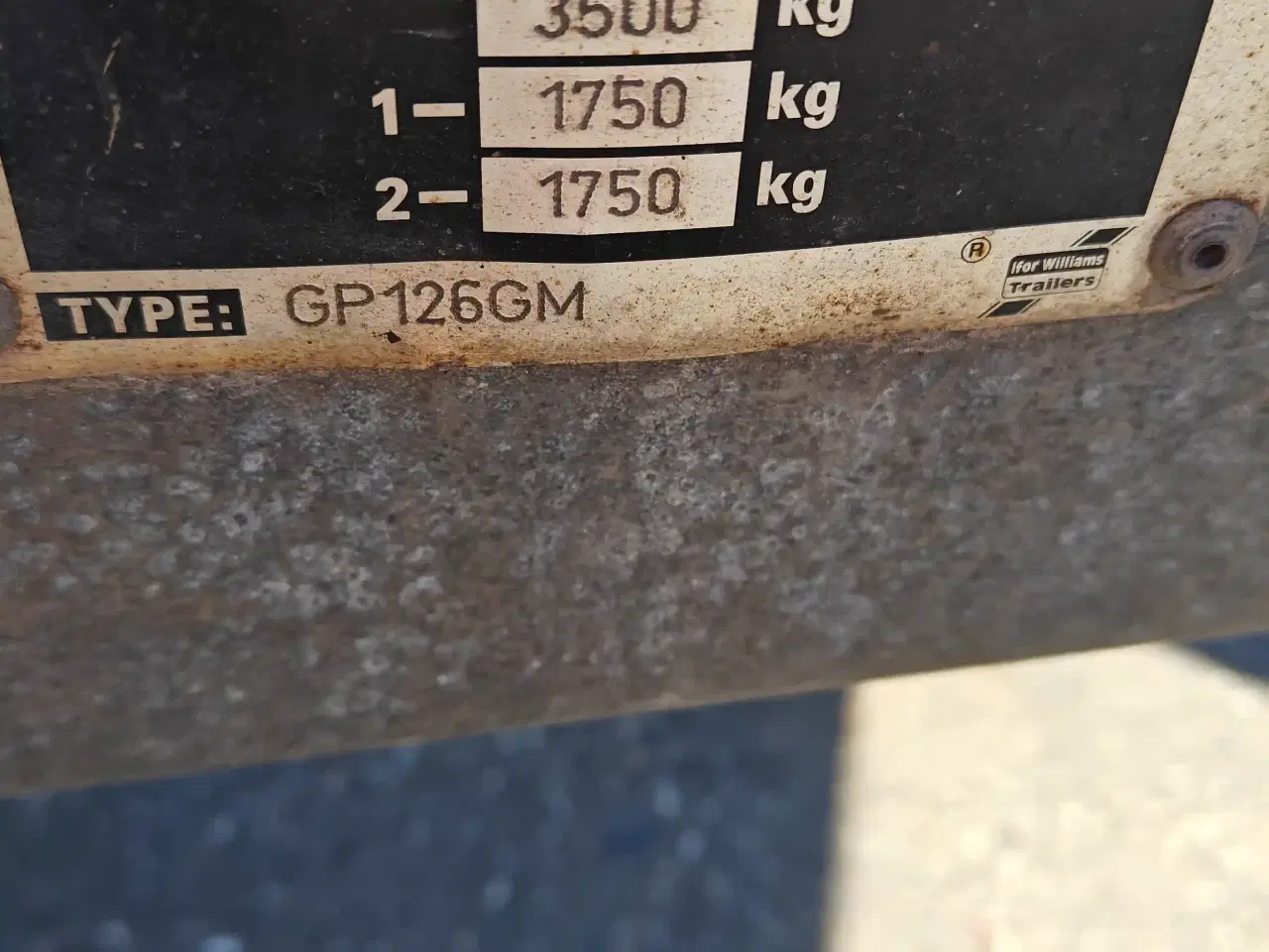 Billede 6 - Williams maskintrailer