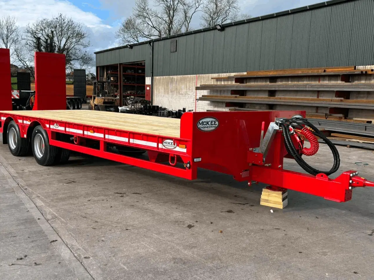 Billede 1 - McKee 21T LL maskintransportvogn