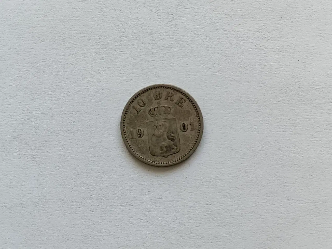 Billede 1 - 10 øre 1901 Sweden