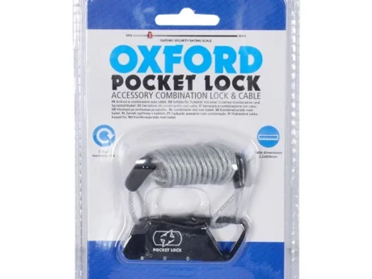Billede 1 - Oxford - Pocket Lock, 2.2x900mm