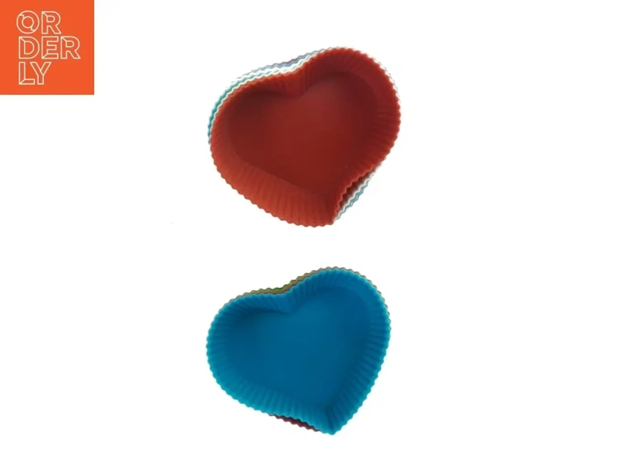Billede 2 - Sæt af silikone muffinforme (str. 24 styk, 8 cm)