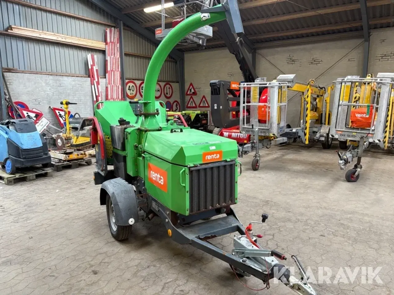 Billede 1 - Flishugger GreenMech Arborist 150
