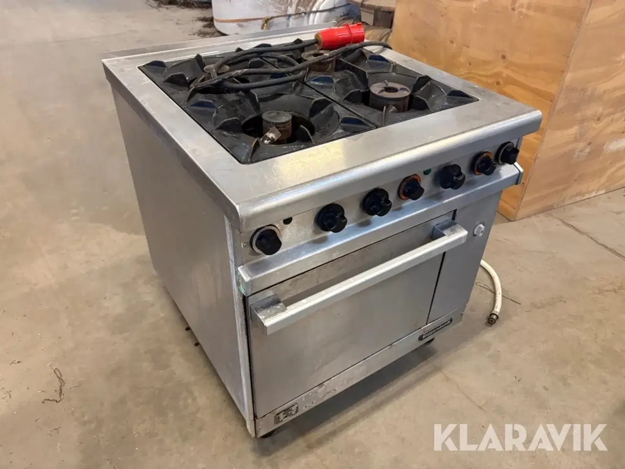 Billede 2 - Industriovn m/4 blus Küppersbusch NGH-405