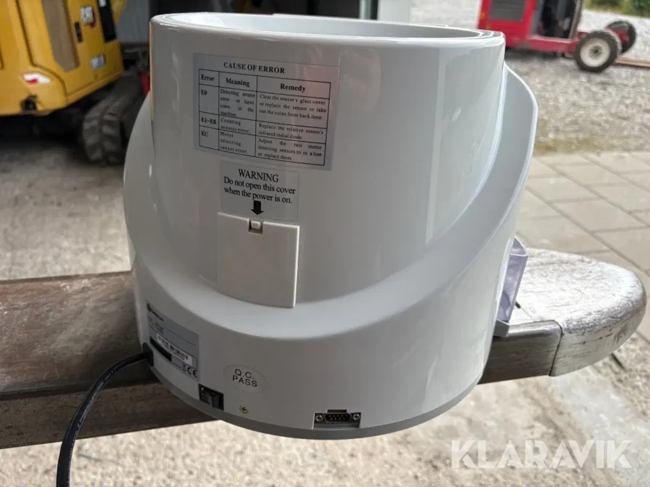Billede 7 - Mønttæller Safescan 1250 DKK