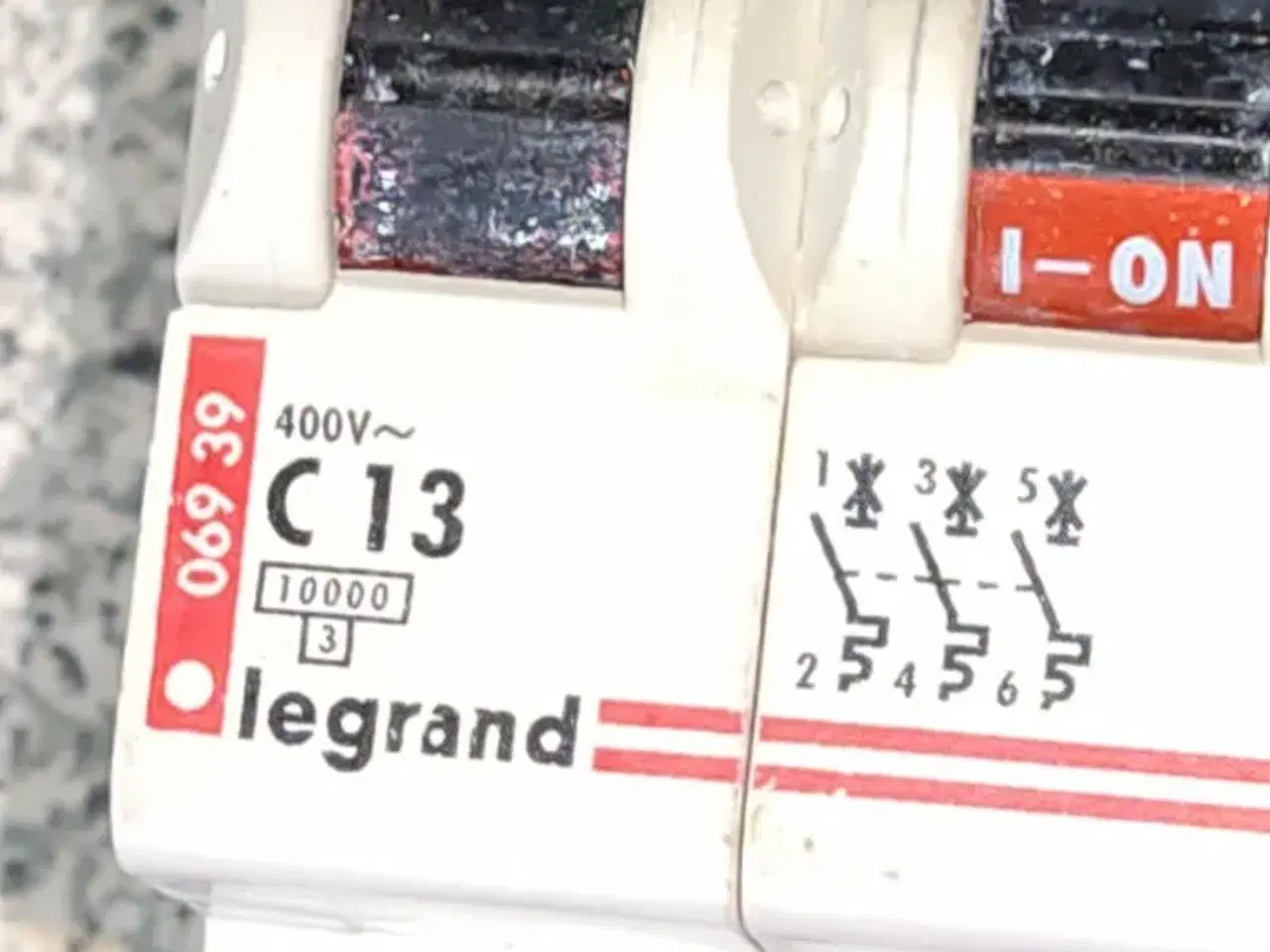Billede 2 - Legrand automatsikring C13 3P 13A