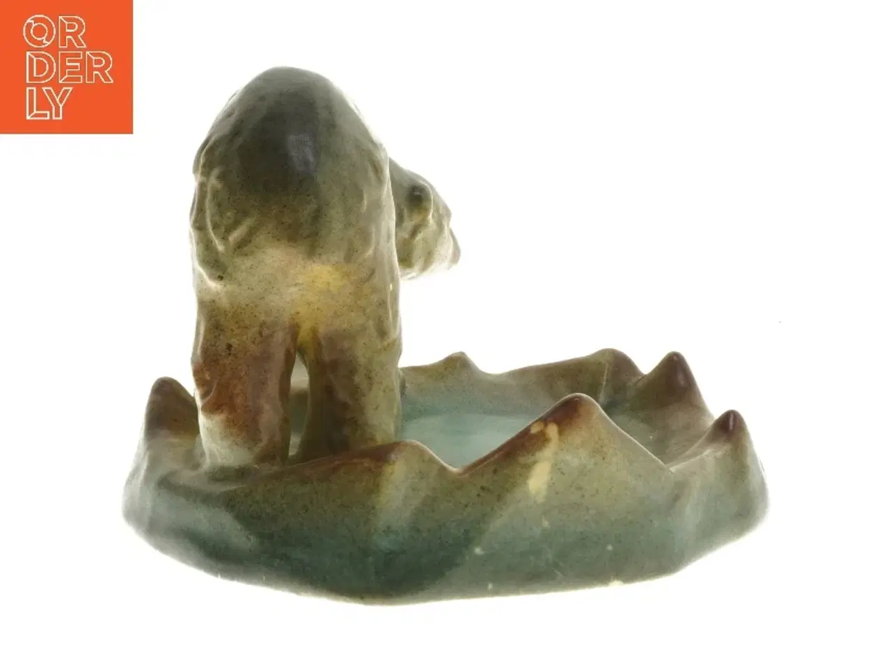 Billede 2 - Isbjørn keramikfigur (str. 20,5 cm)