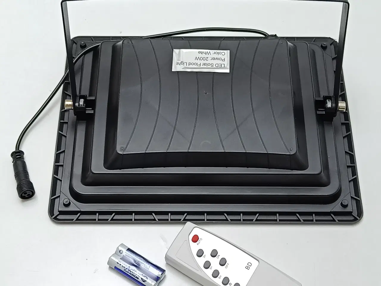 Billede 5 - NY! 200W LED Solcellelampe + Solpanel med 4M kabel