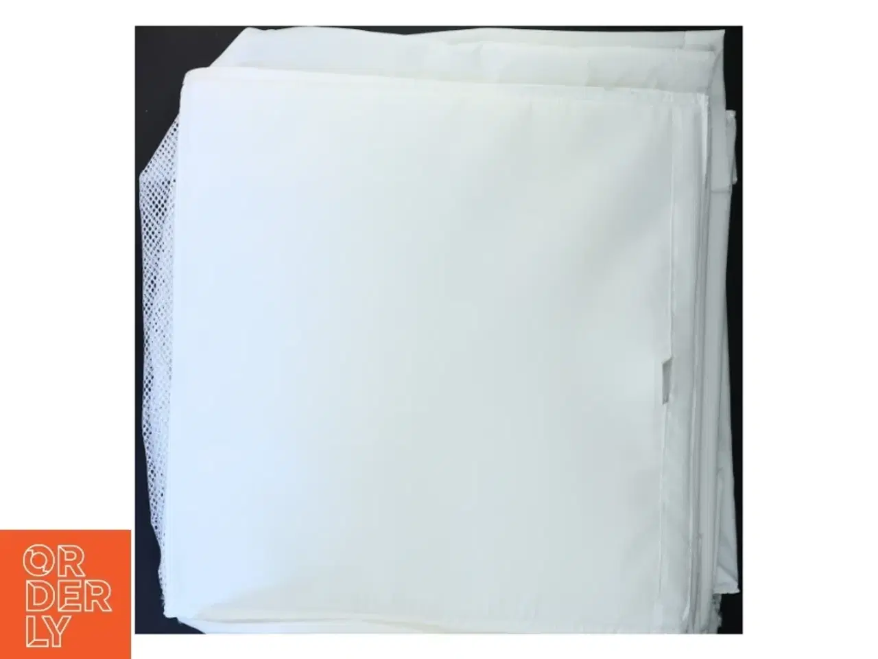 Billede 3 - Hvidt tekstil opbevaringssystem til ophængning fra IKEA (str. 35 x 45 x 125 cm)