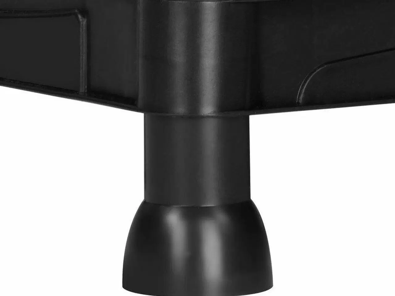 Billede 3 - Marbueno reolsystem - hylde med 5 etager, plast, sort 61×31×171 cm