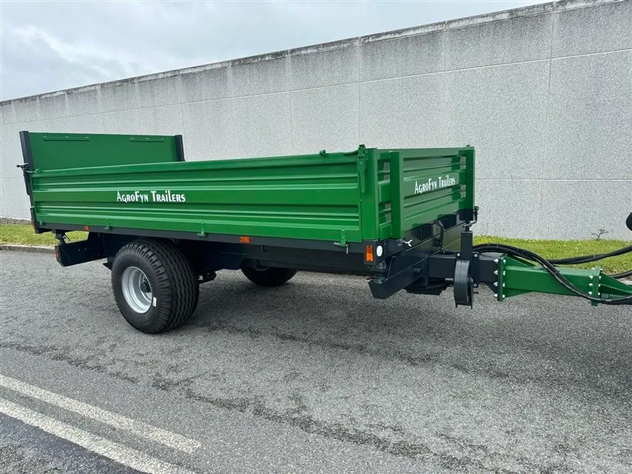 Billede 5 - Agrofyn Trailers 6 tons Multipurpose Maskintrailer med sidetip