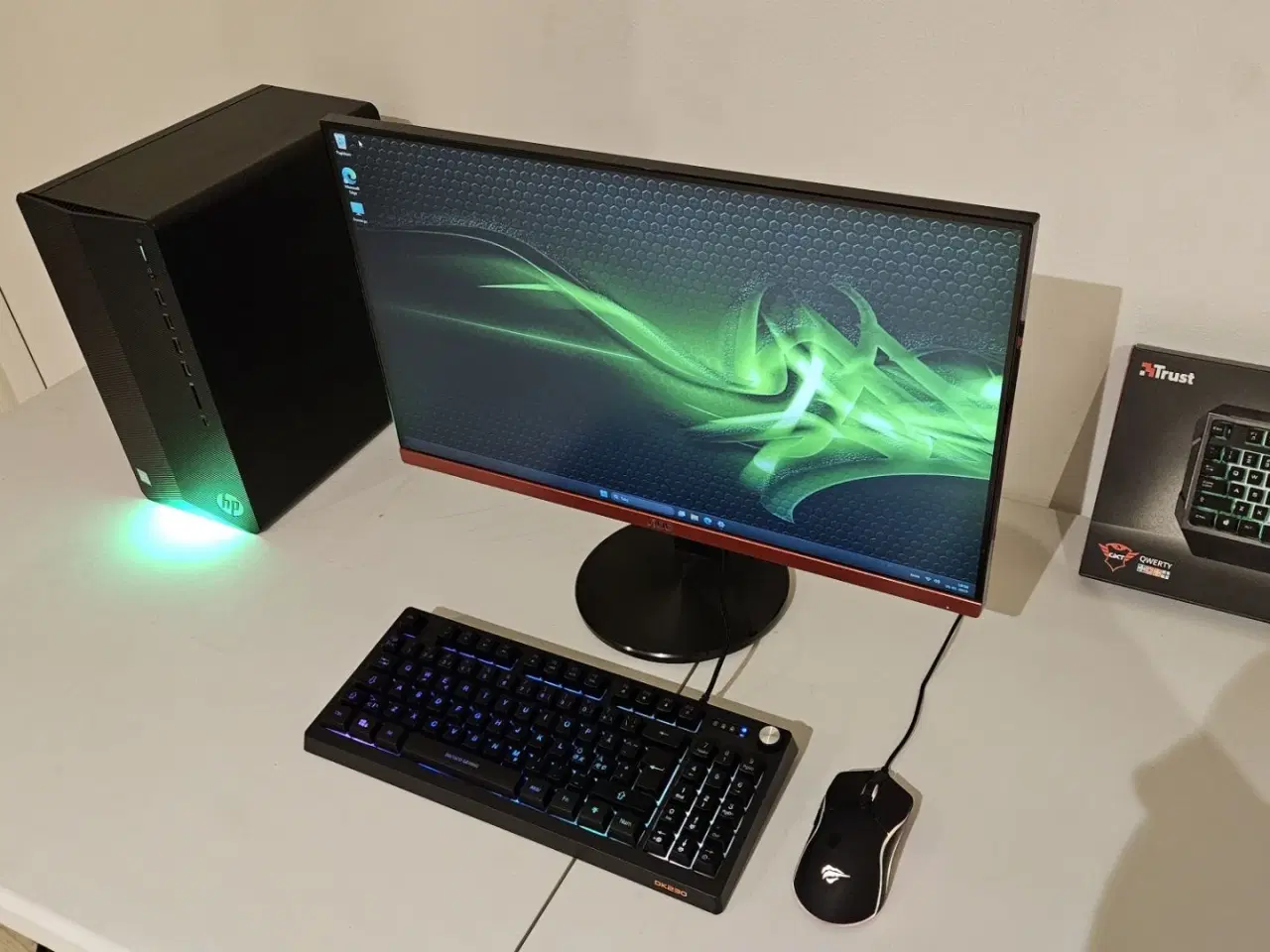 Billede 2 - HP i5 Gamer Pc + 24” Gaming Skærm