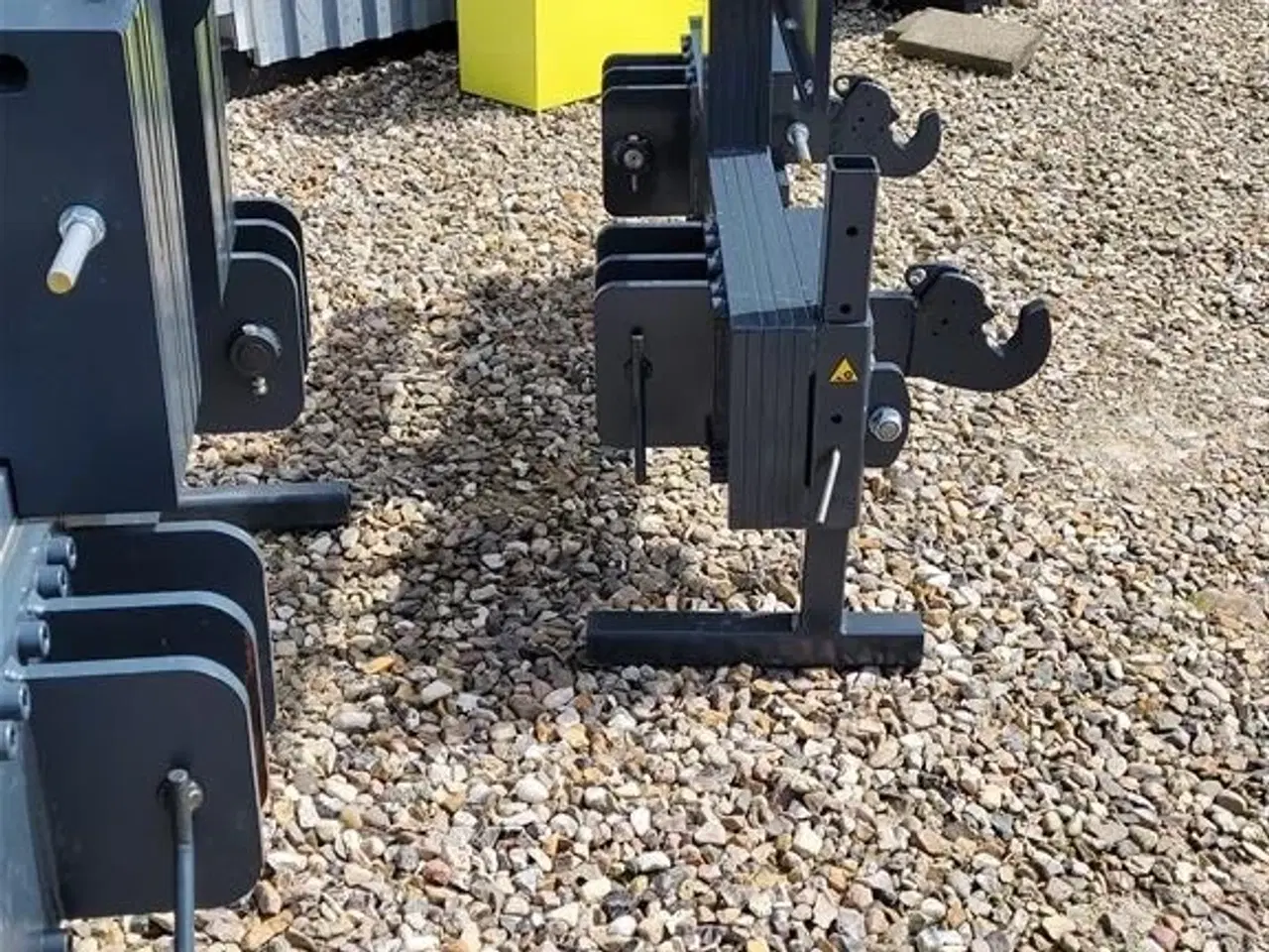 Billede 4 - Allround vægtklods Vision 700 kg Vision 750 basisvægt til front og bag