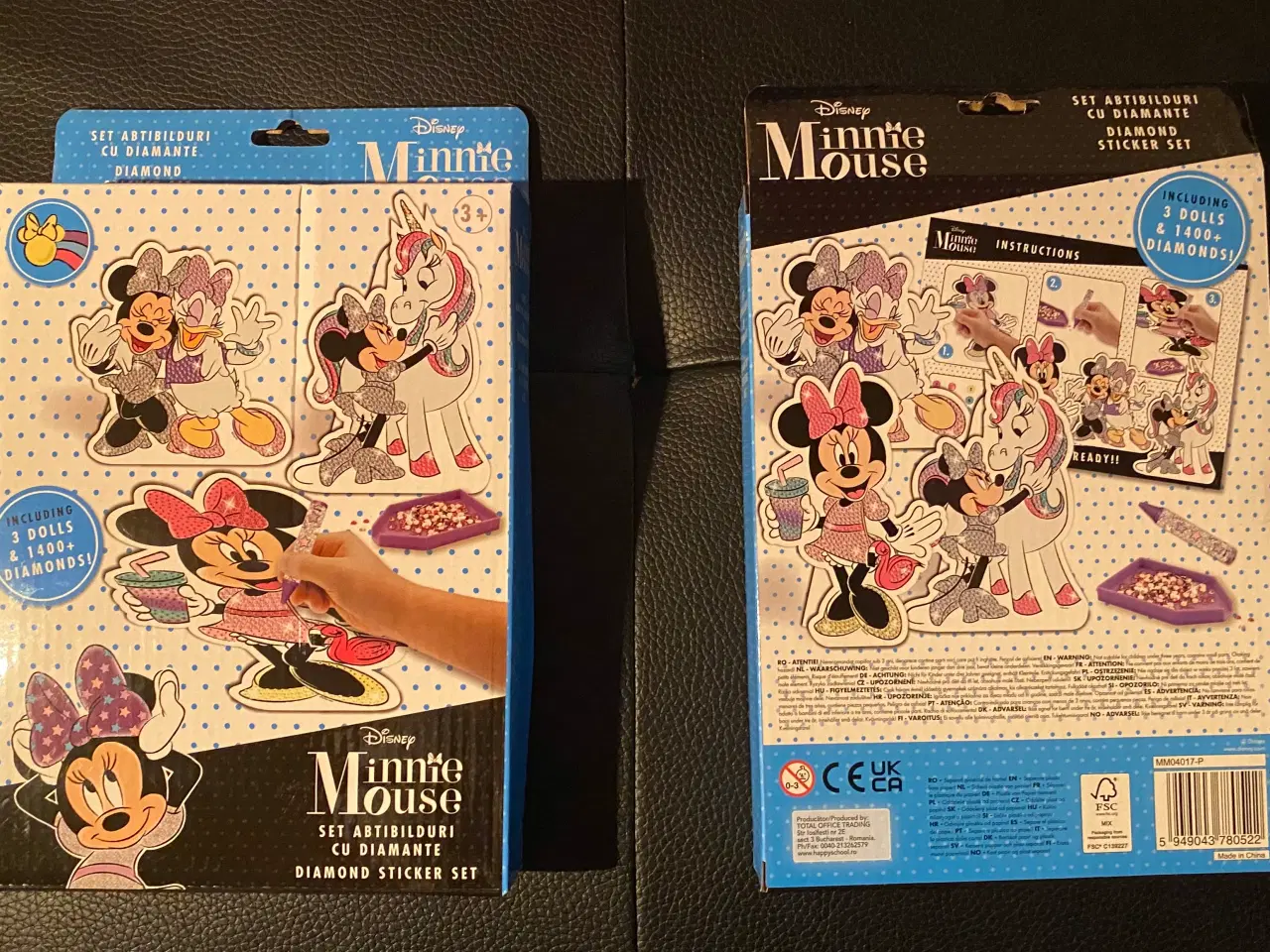 Billede 1 - Minnie Mouse Diamond sticker set