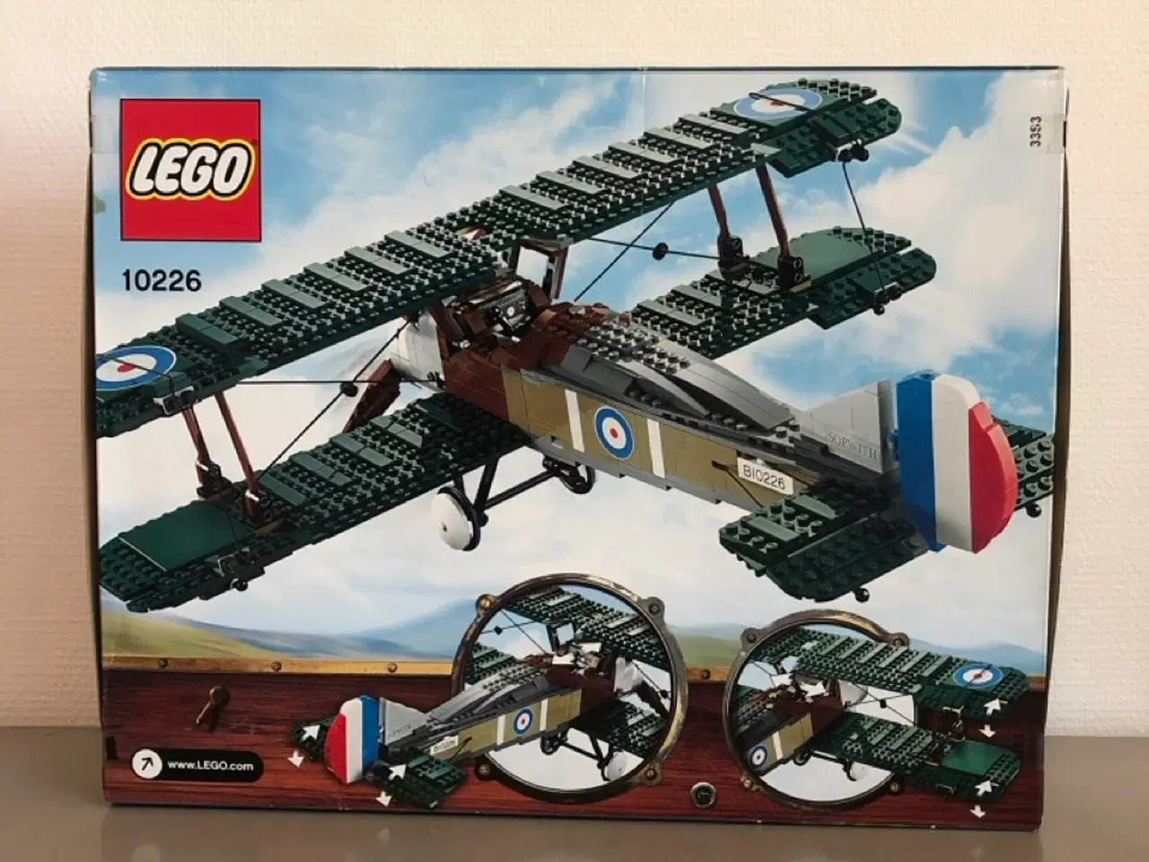Billede 7 - LEGO Sculptures 10226 Sopwith Camel uåbnet