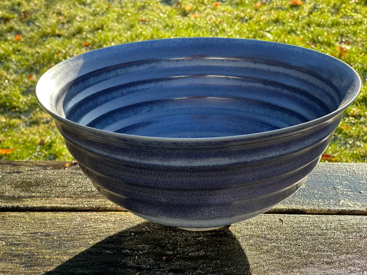 Billede 1 - Kæmpestor og flot keramikskål