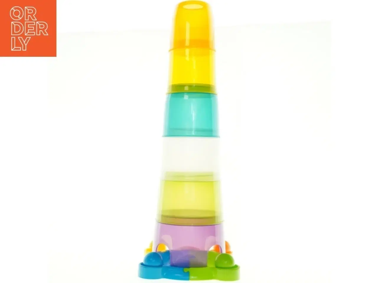 Billede 3 - Plastik puslespil og stabelkopper (str. Ø. 23 cm)