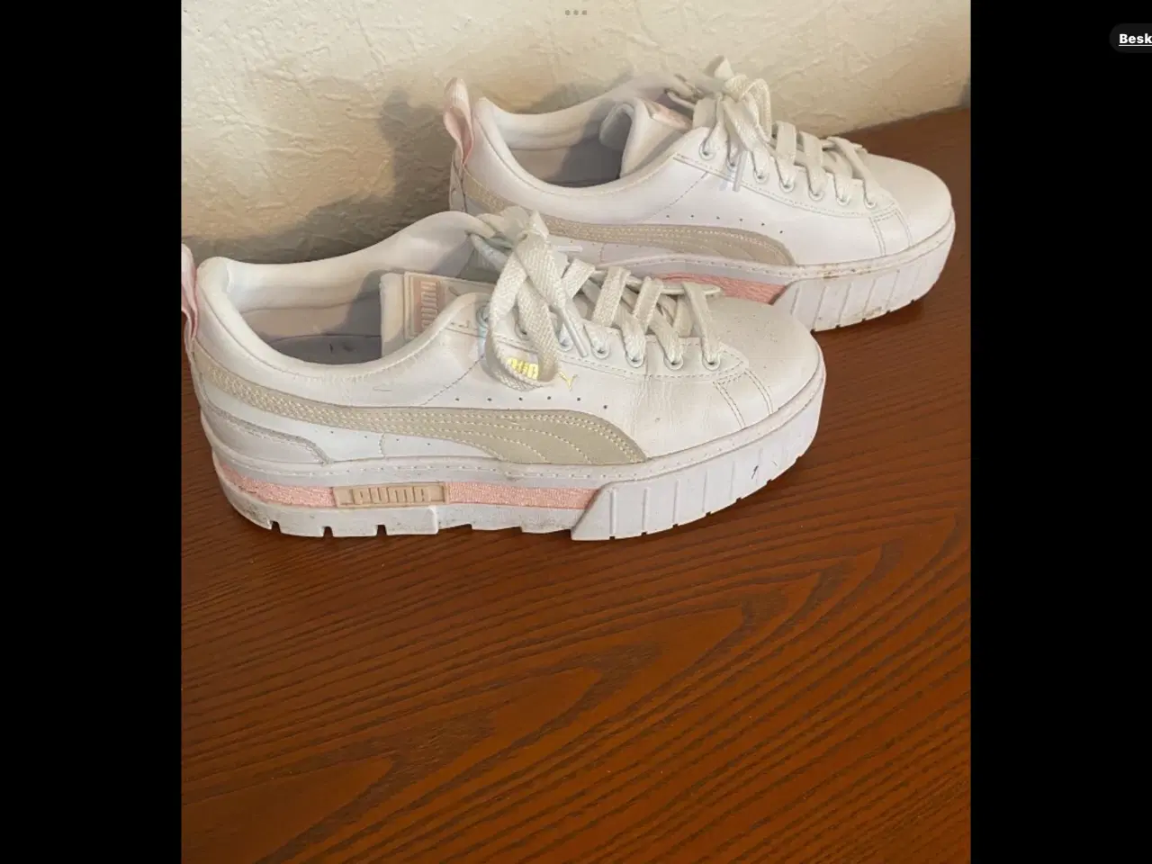 Billede 2 - Pige / dame sportssko brugt en gang som nye sælges