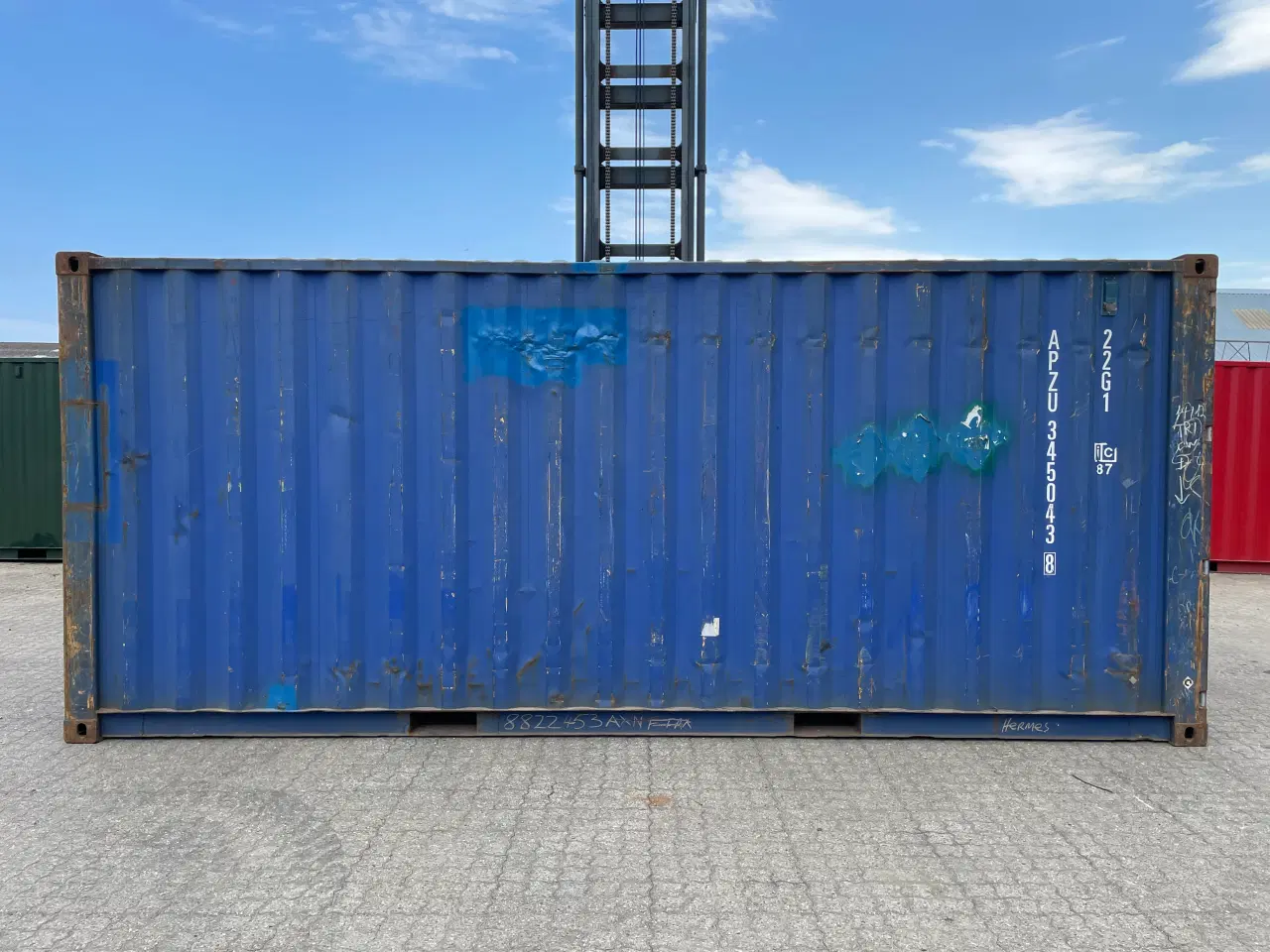 Billede 5 - 20 fods Container- ID: APZU 345043-8