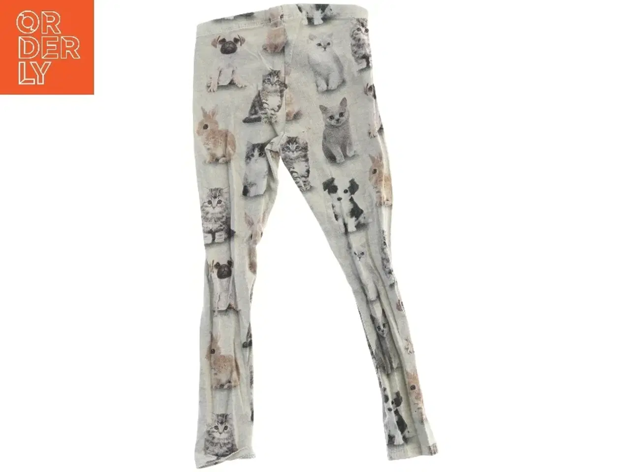 Billede 2 - Børneleggings med dyremotiv fra H&M (str. 116)