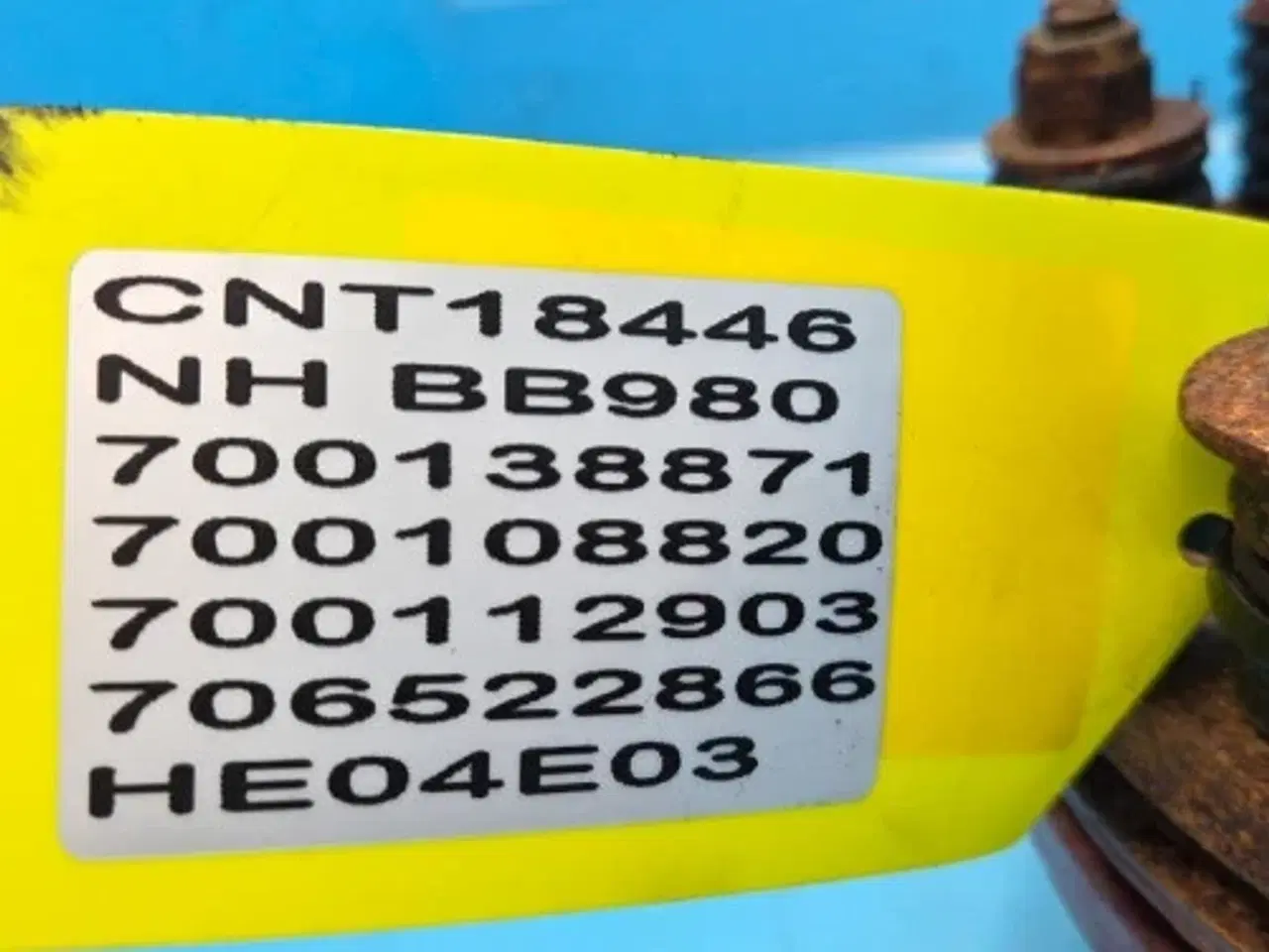 Billede 11 - New Holland BB980 Svinghjul Kobling 700138871