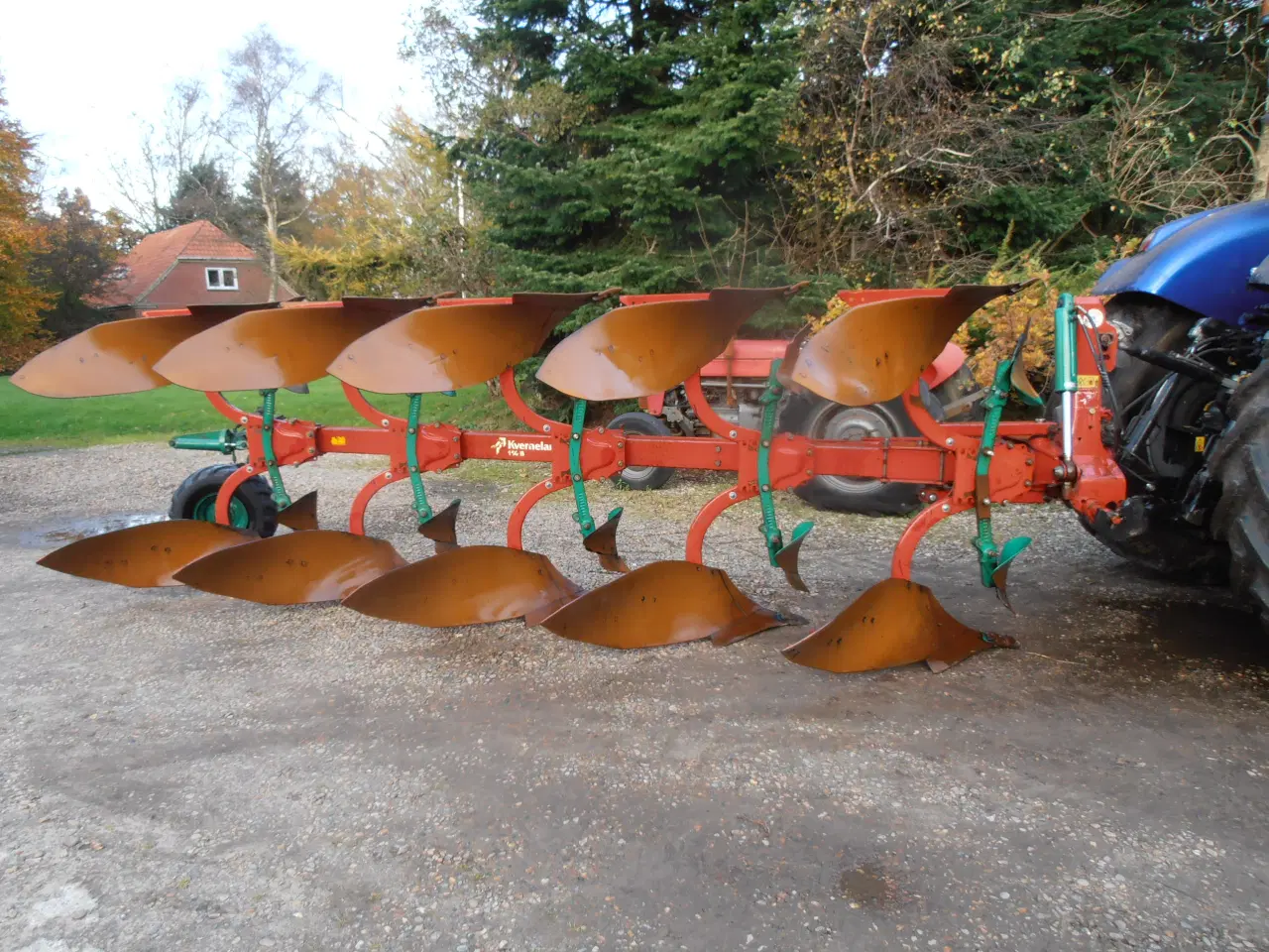 Billede 8 - Kverneland vendeplov 5 furet . 