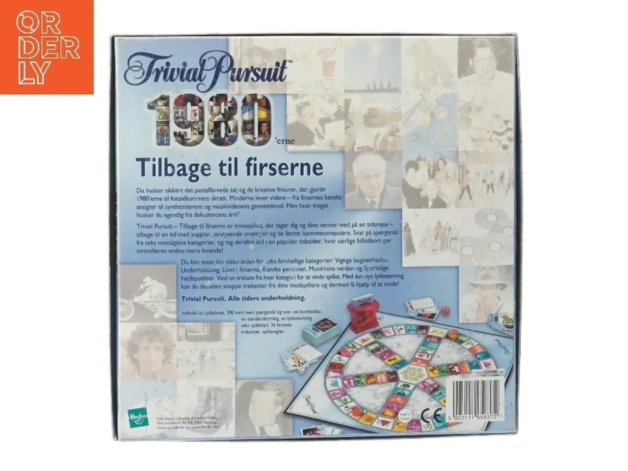 Billede 3 - Trivial Pursuit 1980 spil fra Hasbro (str. 27x27 cm)