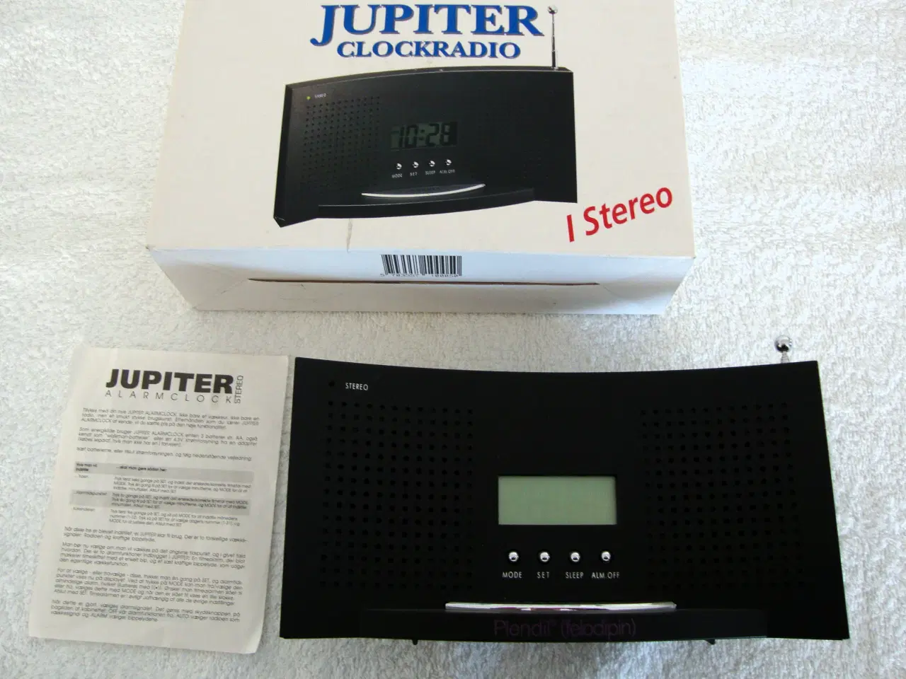 Billede 1 - Plendil clockradio, Jupiter