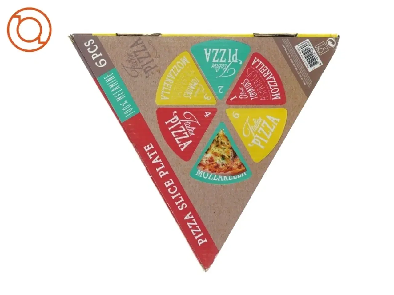 Billede 2 - nye Pizza slice plate (str. 23 x 22cm)