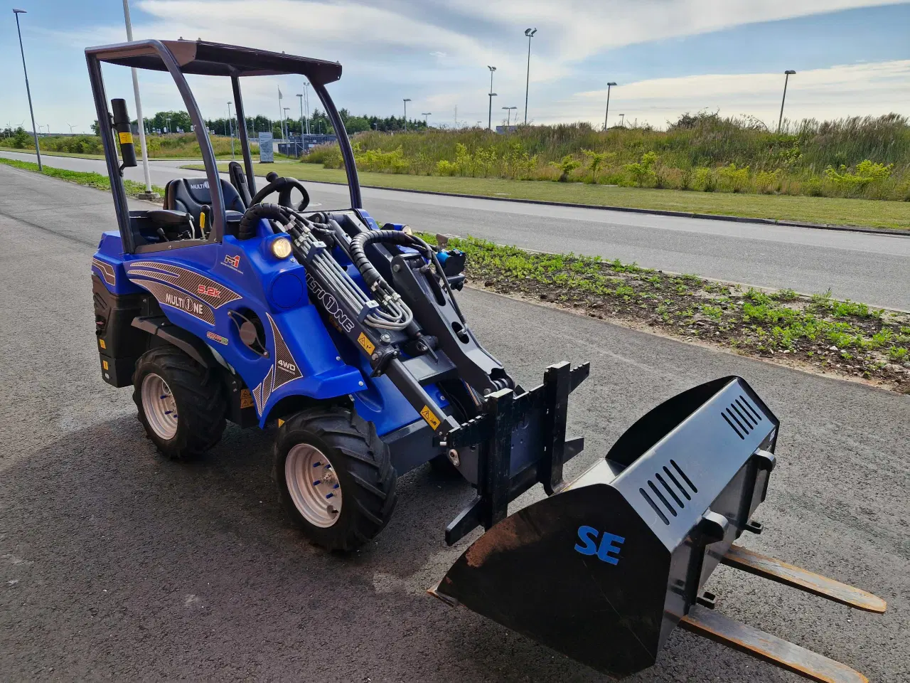 Billede 9 - DEMO MultiOne 5.2K Minilæsser m. Skovl