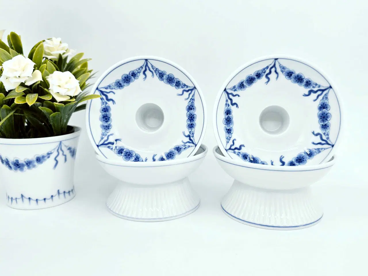 Billede 3 - Empire Lysestage Til Kertel Lys og Bloklys 