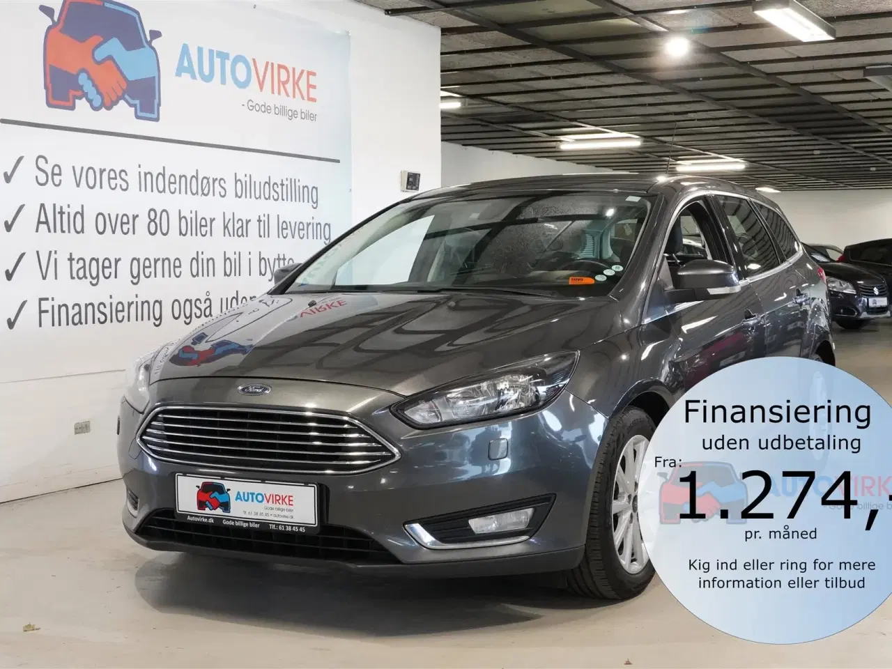 Billede 1 - Ford Focus 1,0 EcoBoost Titanium 125HK Stc 6g