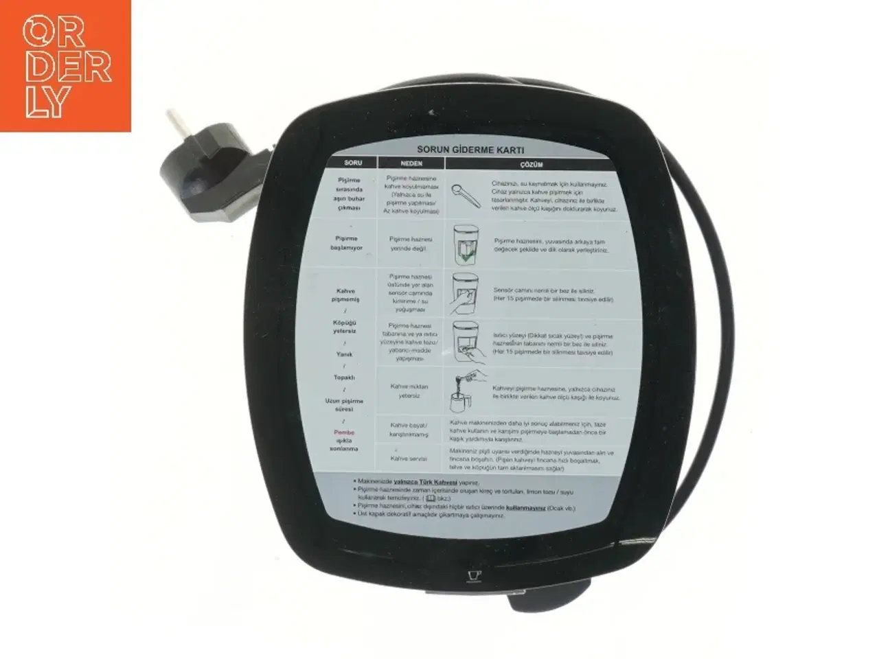 Billede 2 - Elektrisk kaffemaskine, Arçelik fra Arcelik (str. 24x13,5x14,5 cm)