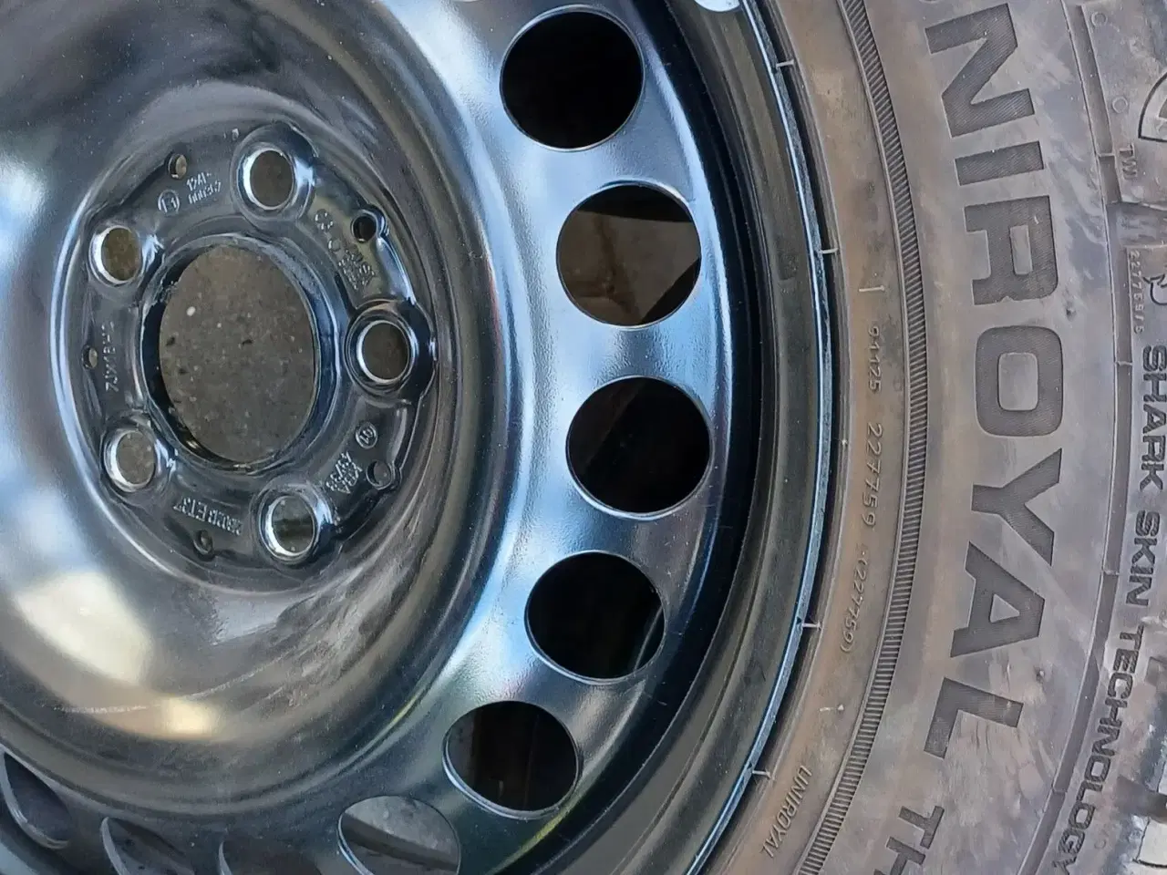Billede 3 - Nye dæk på nye stålfælge