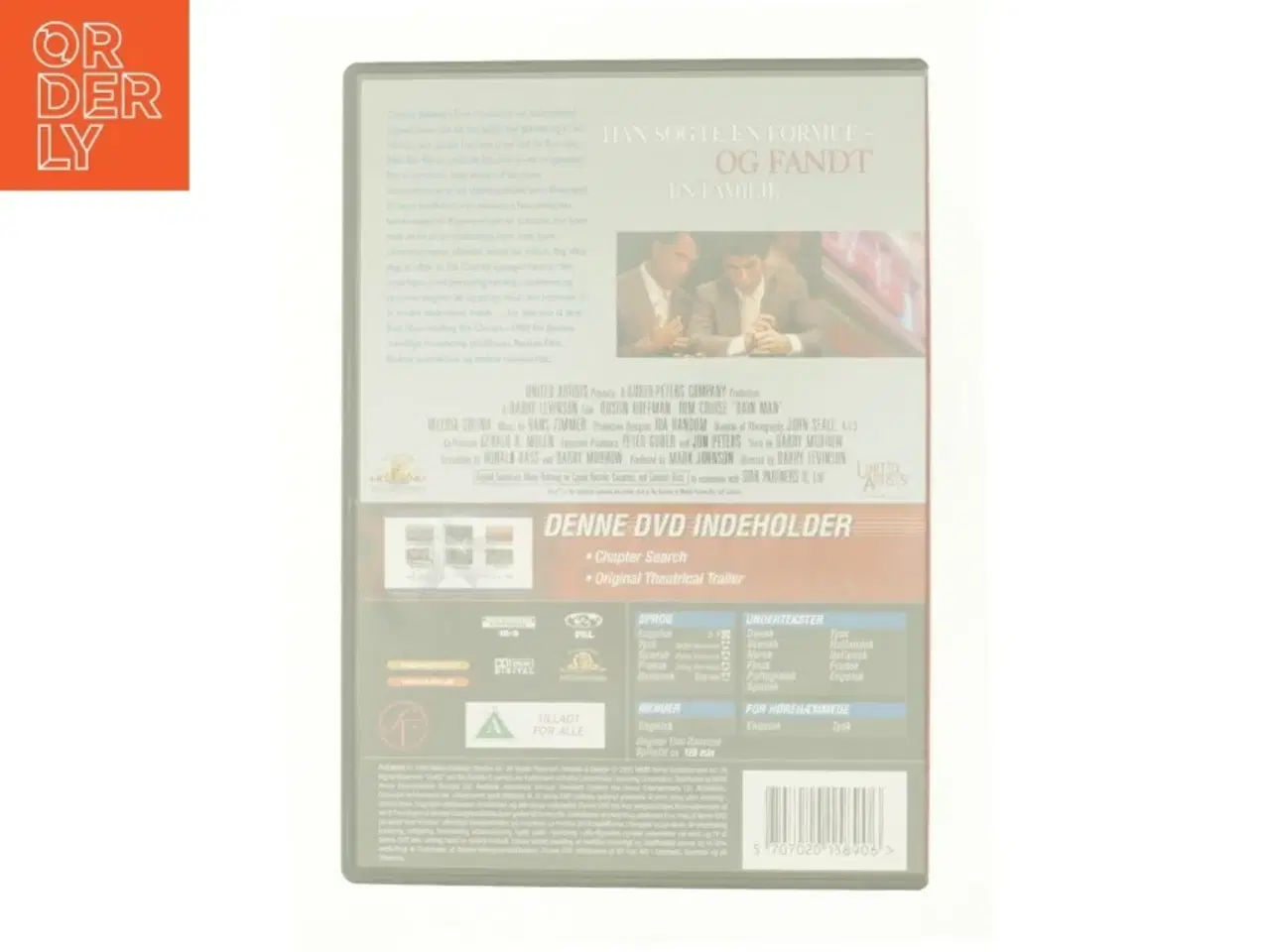 Billede 2 - Rain Man fra dvd