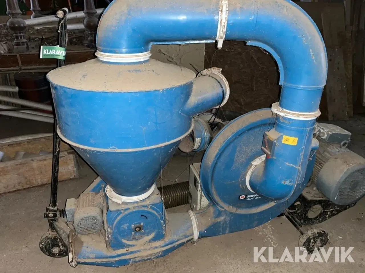 Billede 5 - Suge og trykblæser Kongskilde SUC 200 E