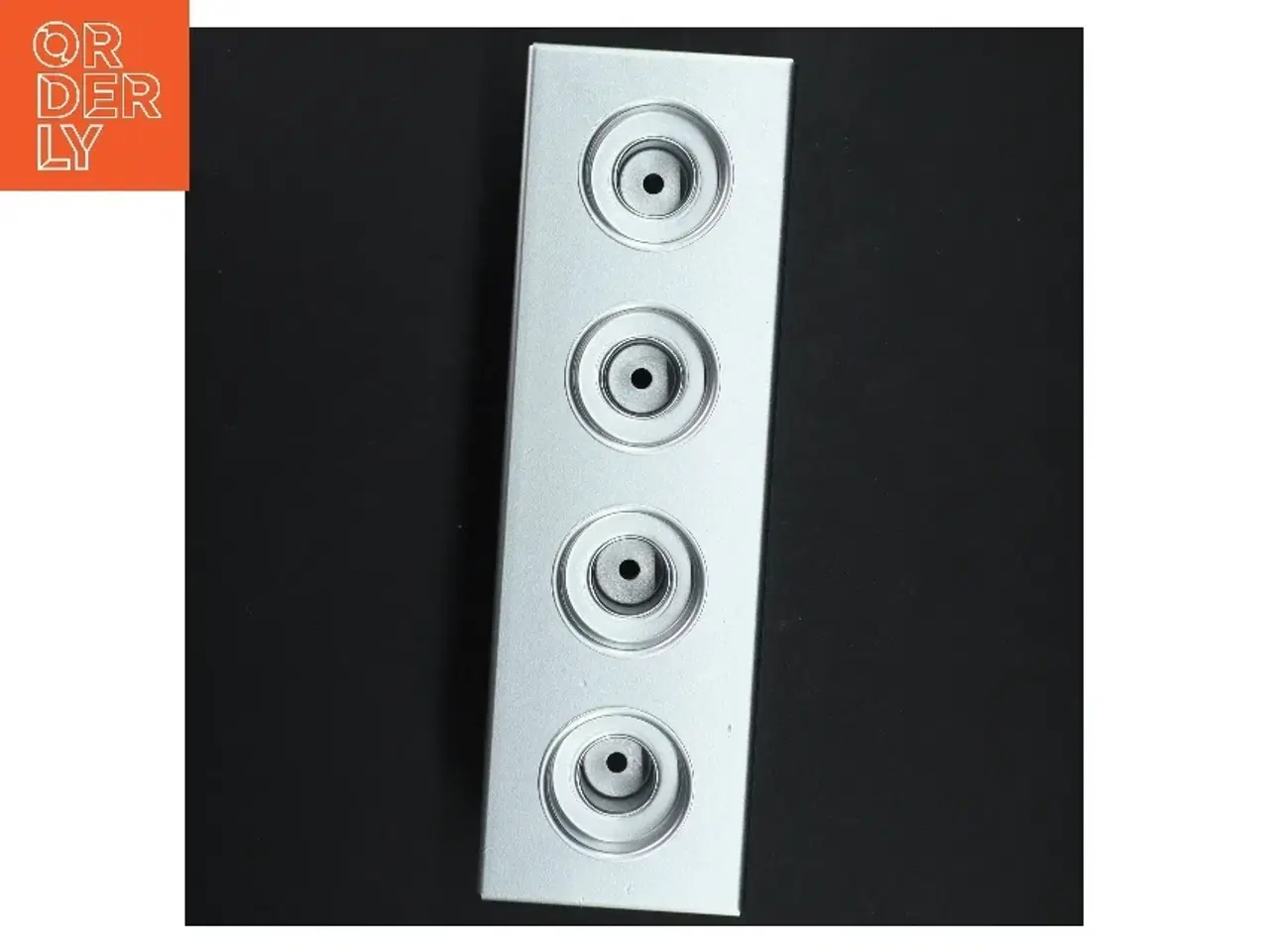 Billede 3 - Fyrfadsstage i metal og akryl