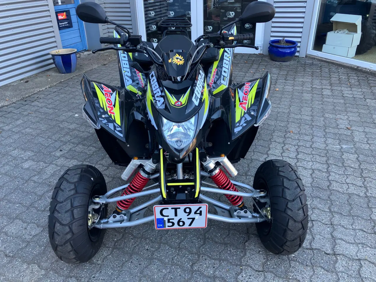 Billede 2 - Aeon Cobra 400 EFI Supermoto Euro4, reg. som bil