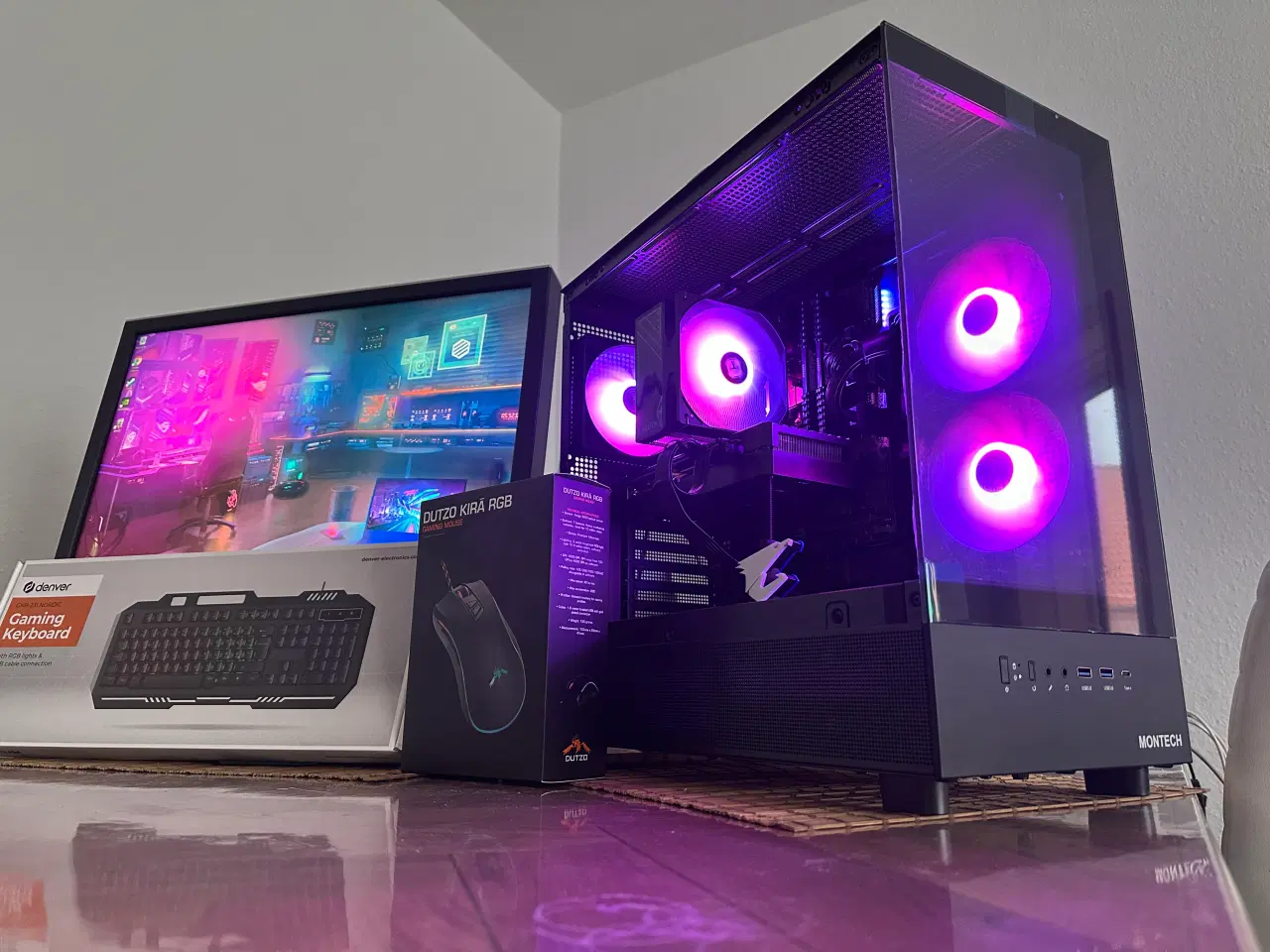 Billede 1 - Stærk Gamer PC, i5-10400F, 4.30 GHz, RTX 3070 8GB