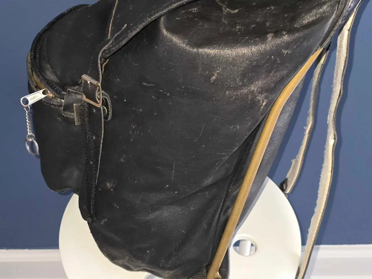 Billede 5 - Sort læder rygsæk