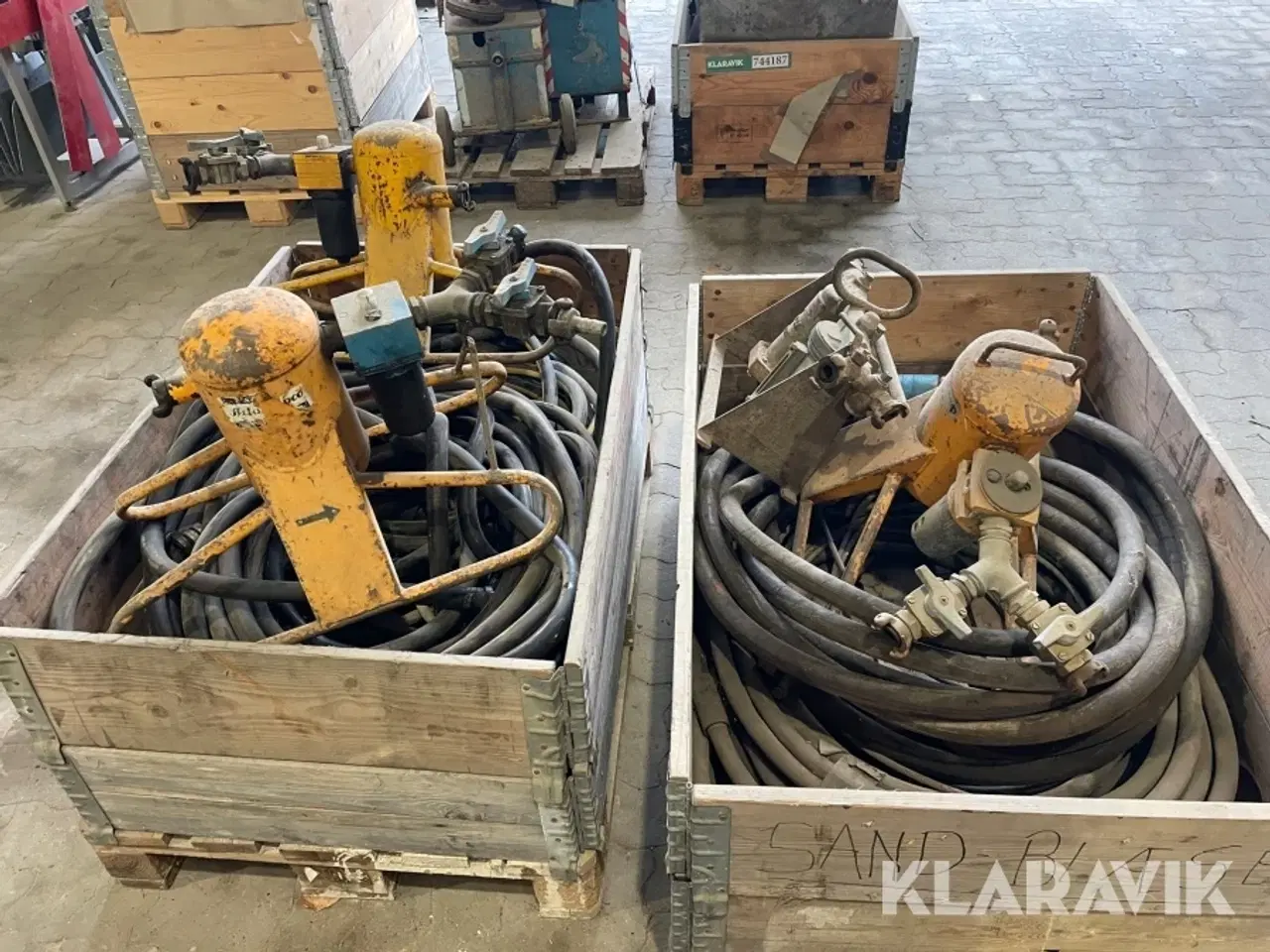 Billede 6 - Sandblæsnings udstyr Atlas Copco Vam5A