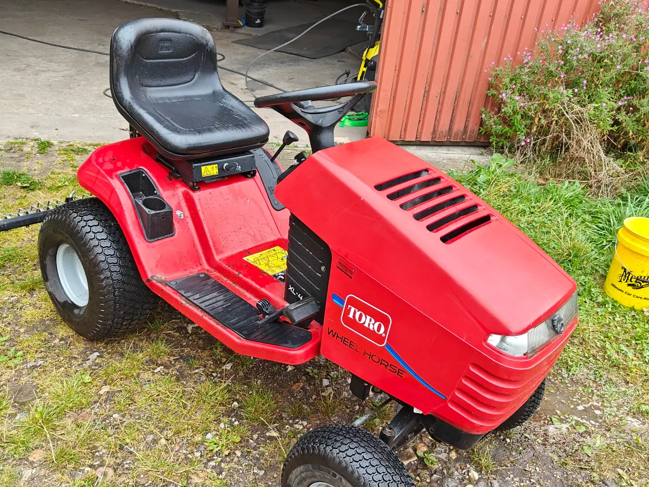 Billede 3 - Havetraktor med rive og sprøjte 