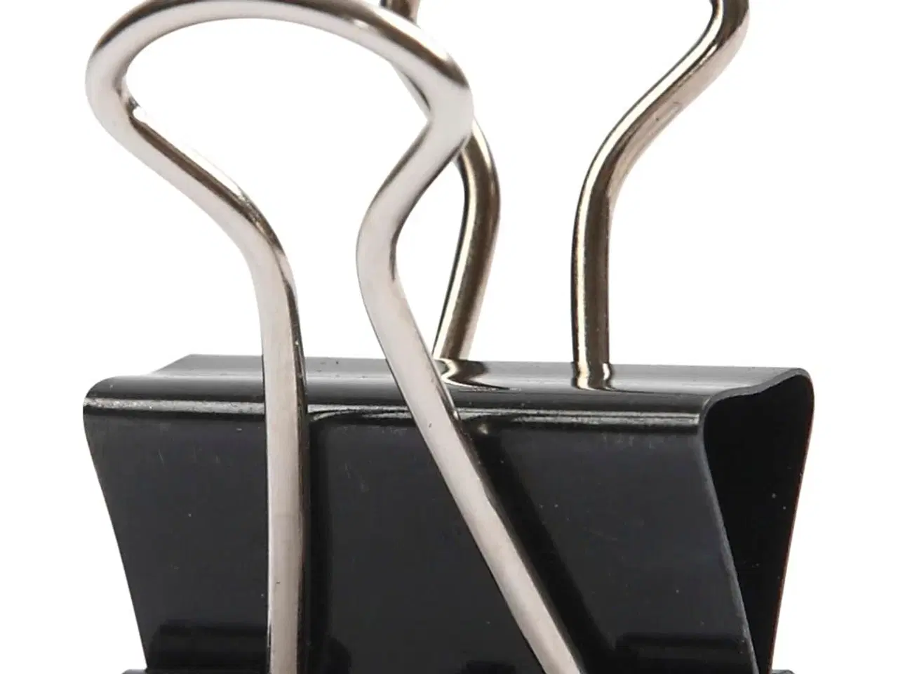Billede 1 - Kraftige Metalklemmer 19 mm - 40 stk. Sort