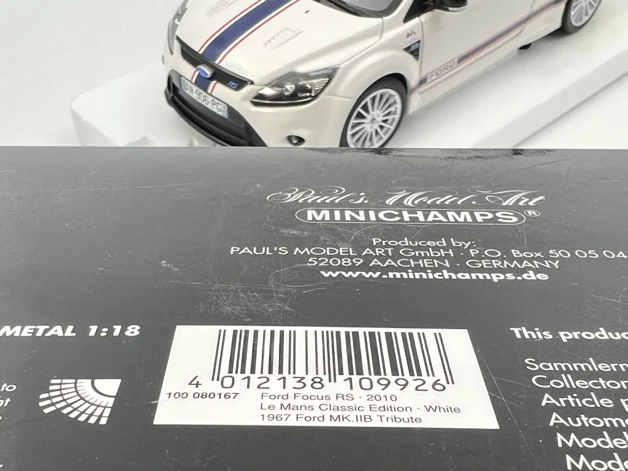 Billede 12 - 2010 Ford Focus RS Le Mans Classic Edition 1:18