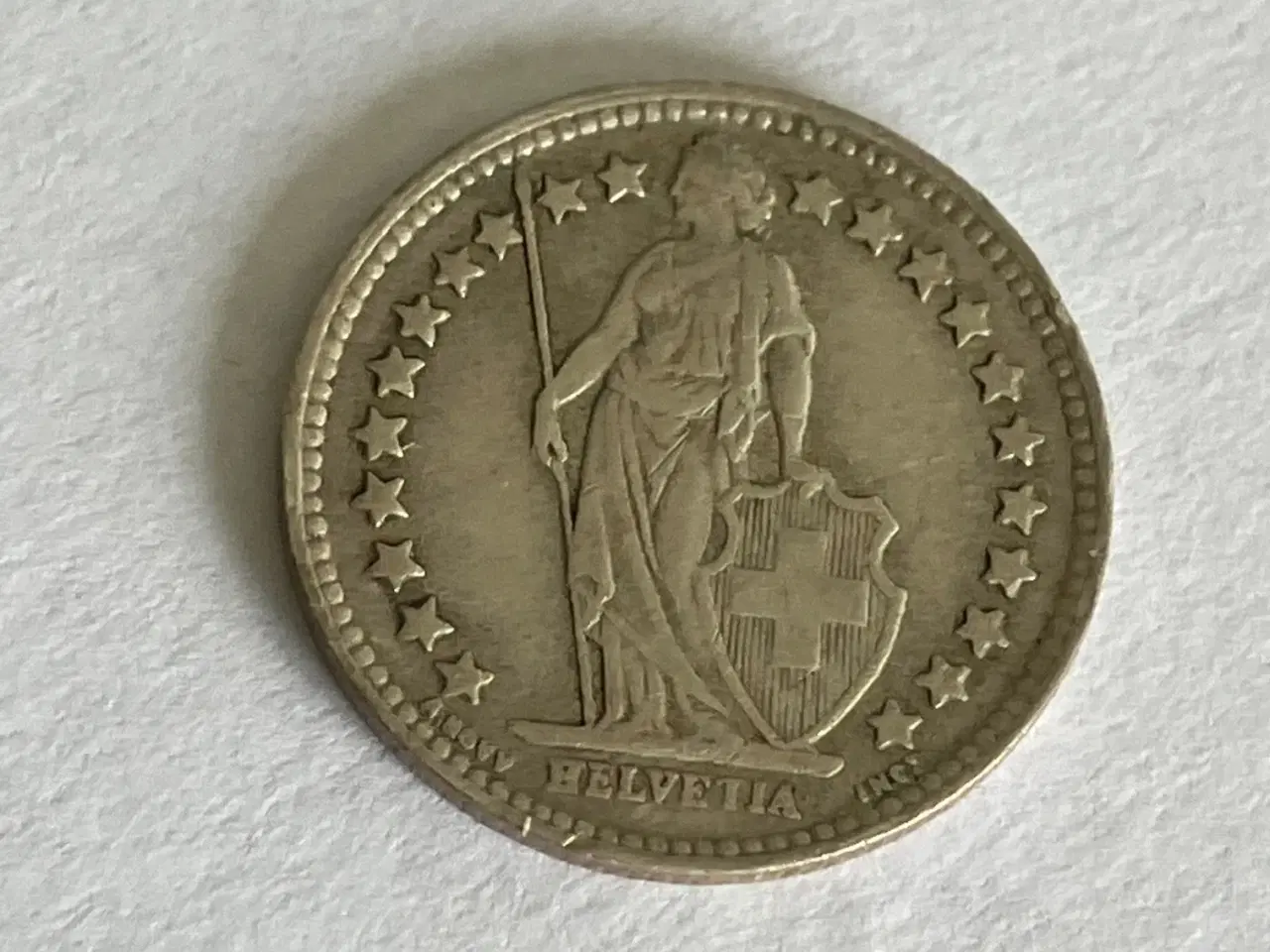 Billede 2 - 1/2 Franc Switzerland 1943