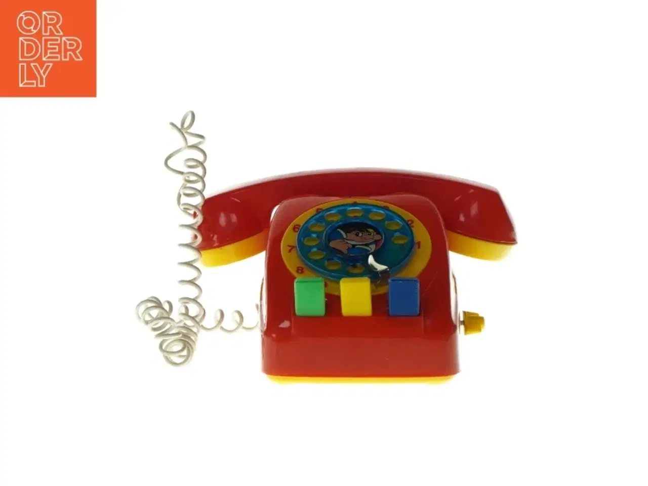 Billede 1 - Legetøjs telefon (str. 17 x 11 x 9 cm)