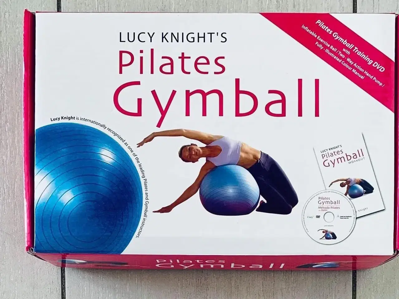 Billede 1 - Træning Pilates gymball dvd og bold - NY